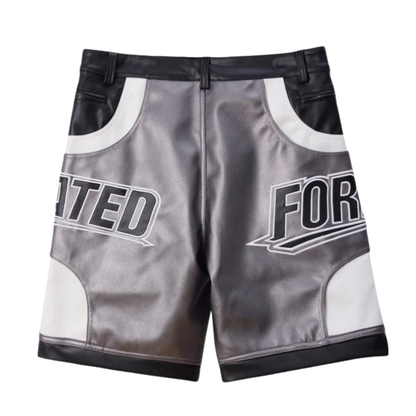 FS Grey Leather Short