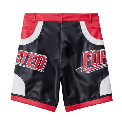 FS Red Leather Short