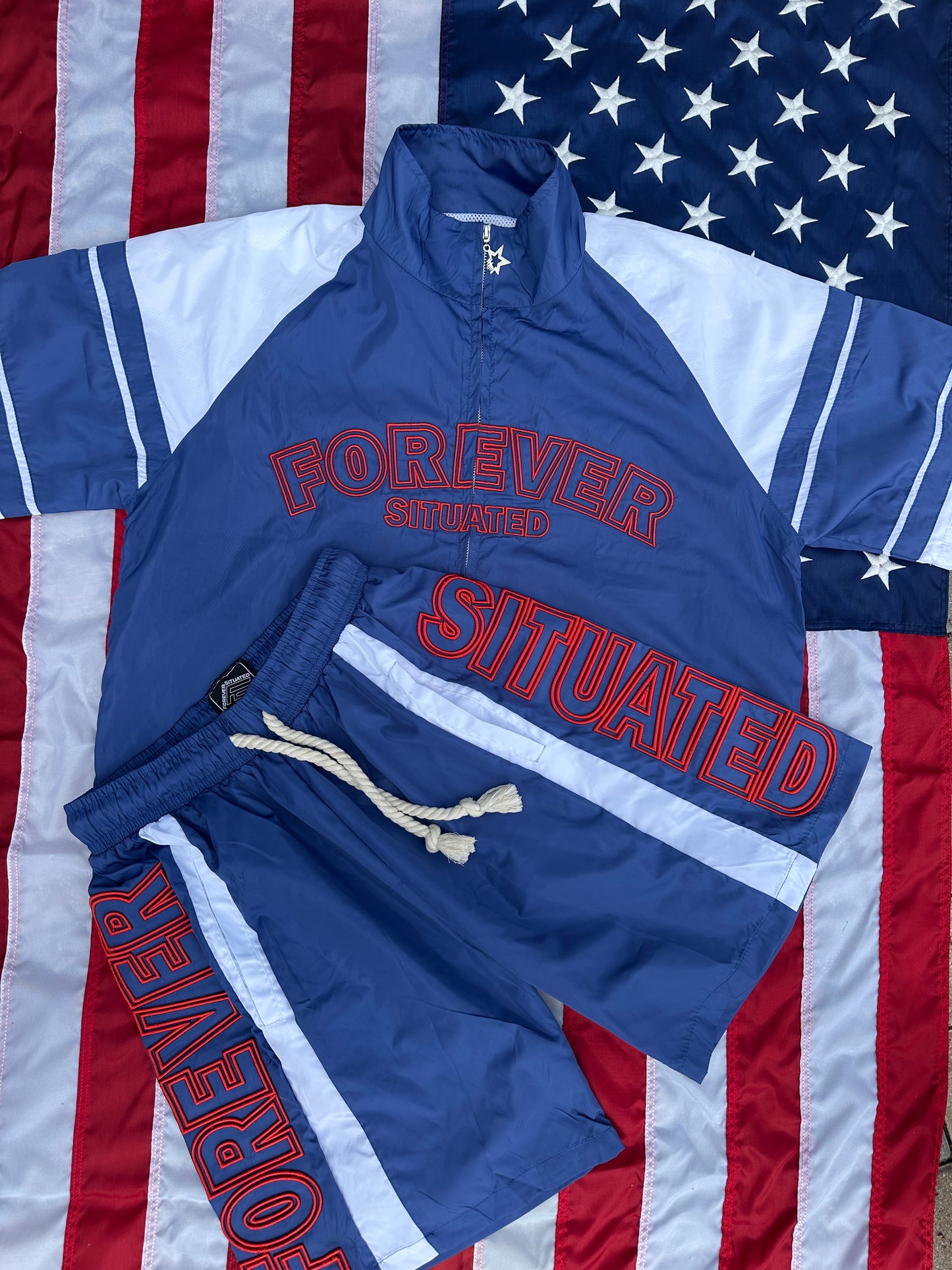 FS SHORT SET ROYAL BLUE