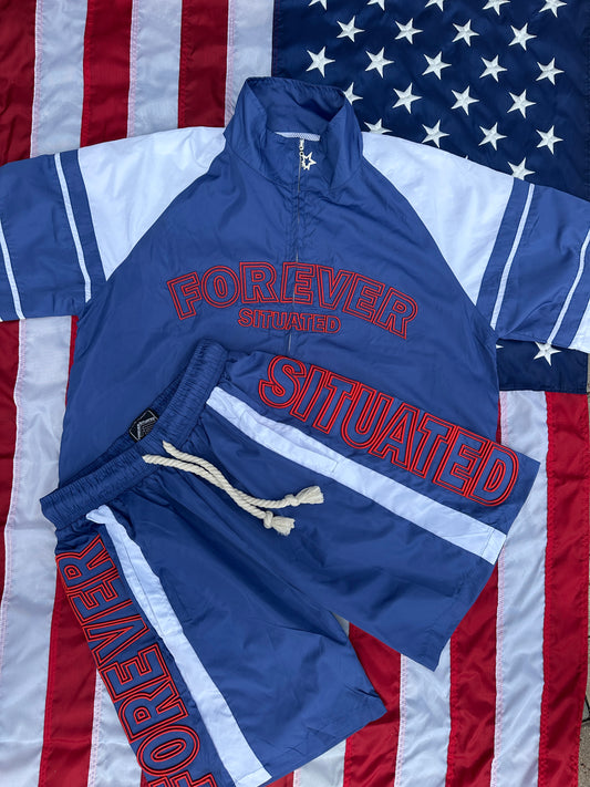 FS SHORT SET ROYAL BLUE