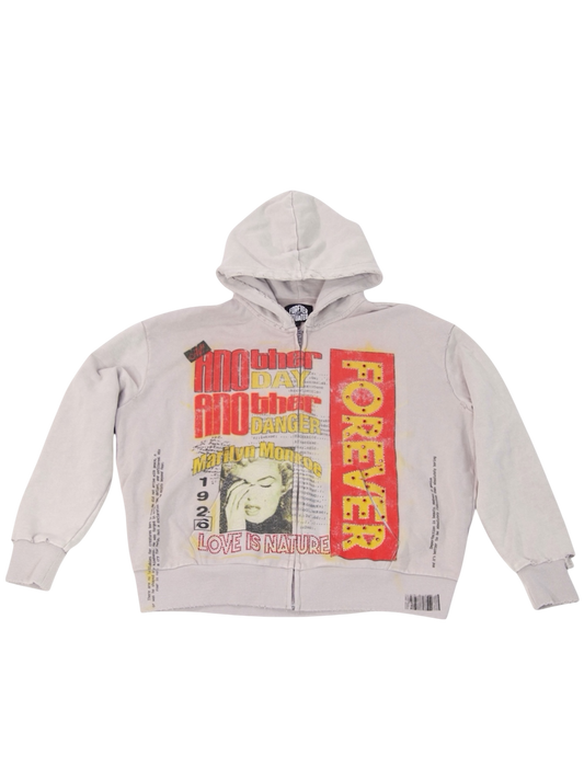 Love Is Danger Zip Up