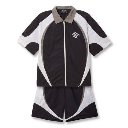 Situated Black Nylon Reflective Set